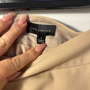 Tan Beige Pencil Skirt